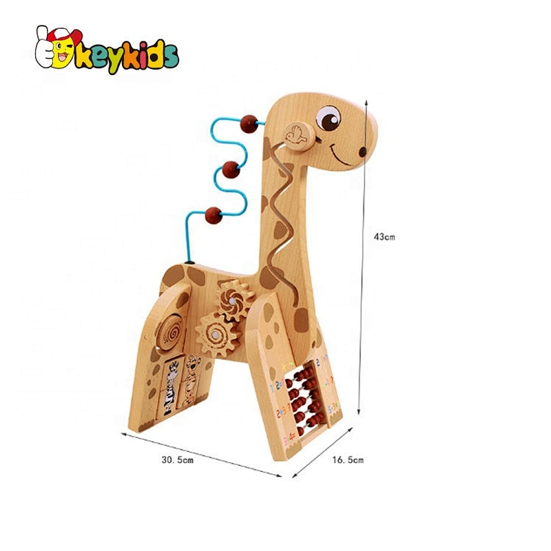 New released preschool wooden baby educational toys for 1 year old W11B280