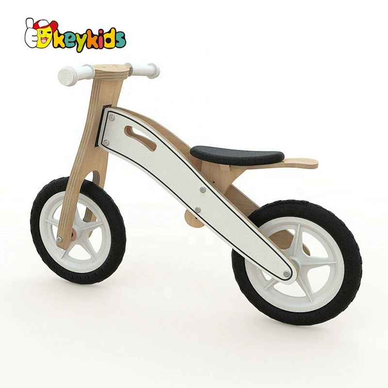 Cistomize white mini wooden tricycle for toddlers W16C309G