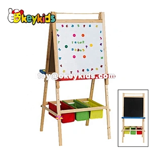 New hottest erasable wooden kids drawing board with magnetic W12B104C