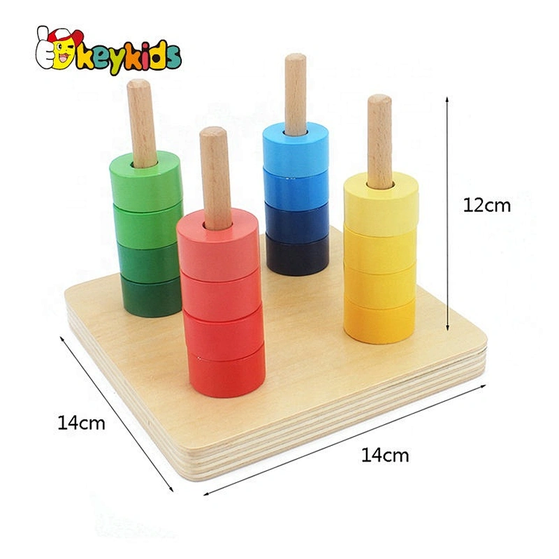High quality preschool wooden montessori educational materials for infant W12F093