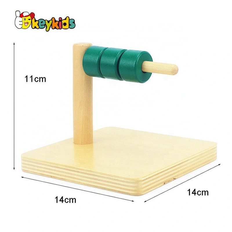 High quality kids educational wooden montessori items for sale W12F094