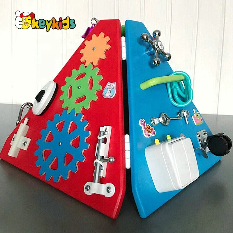 Rocket Busy Board 2021 Educational Wooden for Preschool W12D256 Funny Toys,other Educational Toys 29*43 Cm Colorful Eco-friendly