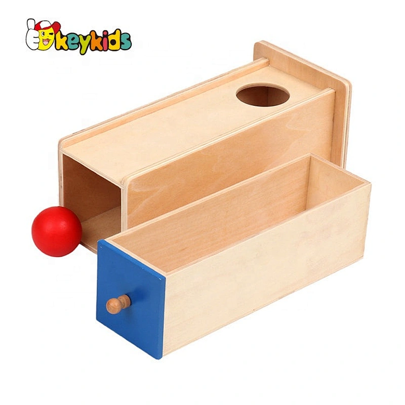 Baby Wooden Montessori Magic Tissue Box W12F097