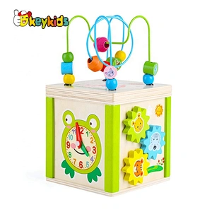 Kindergarten educational mini wooden gear toys for toddlers W14K058
