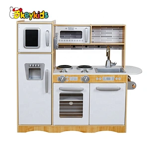 New Design Miniature Wooden Barbie Doll Kitchen Set For Children W10C564