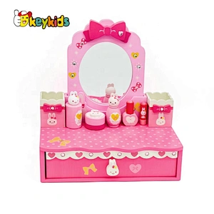 New arrival simulation toys wooden dress up games for kids W10D213