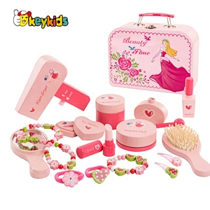 Customize simulation play wooden hair dryer toy for girls W10D270