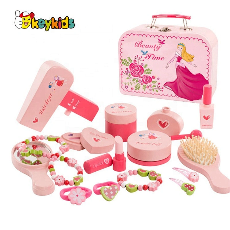 Customize simulation play wooden hair dryer toy for girls W10D270