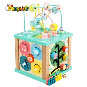 New released preschool wooden baby educational toys for 1 year old W11B280