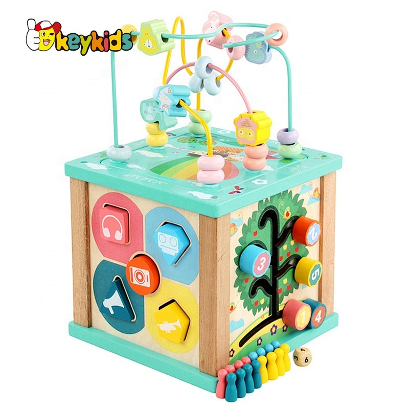 New released preschool wooden baby educational toys for 1 year old W11B280