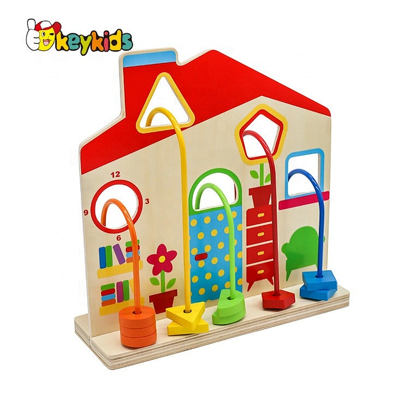 New design educational wooden activity toy for children W11B268
