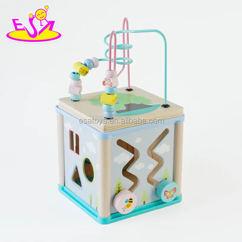 New hottest intelligent wooden cubes for kids activity fun W11B156