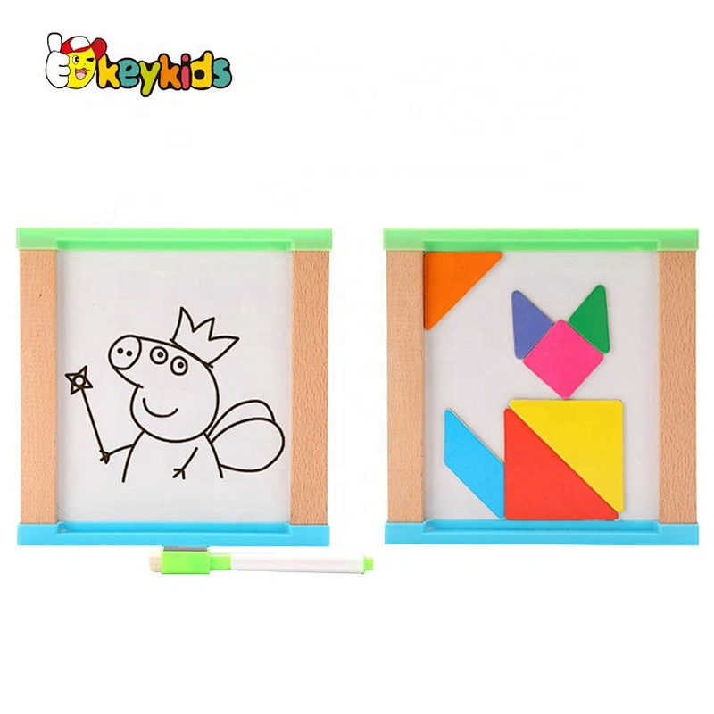 New arrived educational wooden shape sorting cube for children W12D201
