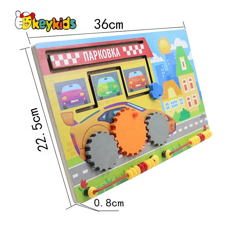 Top Sale Educational Wooden Wall Busy Board W11H068