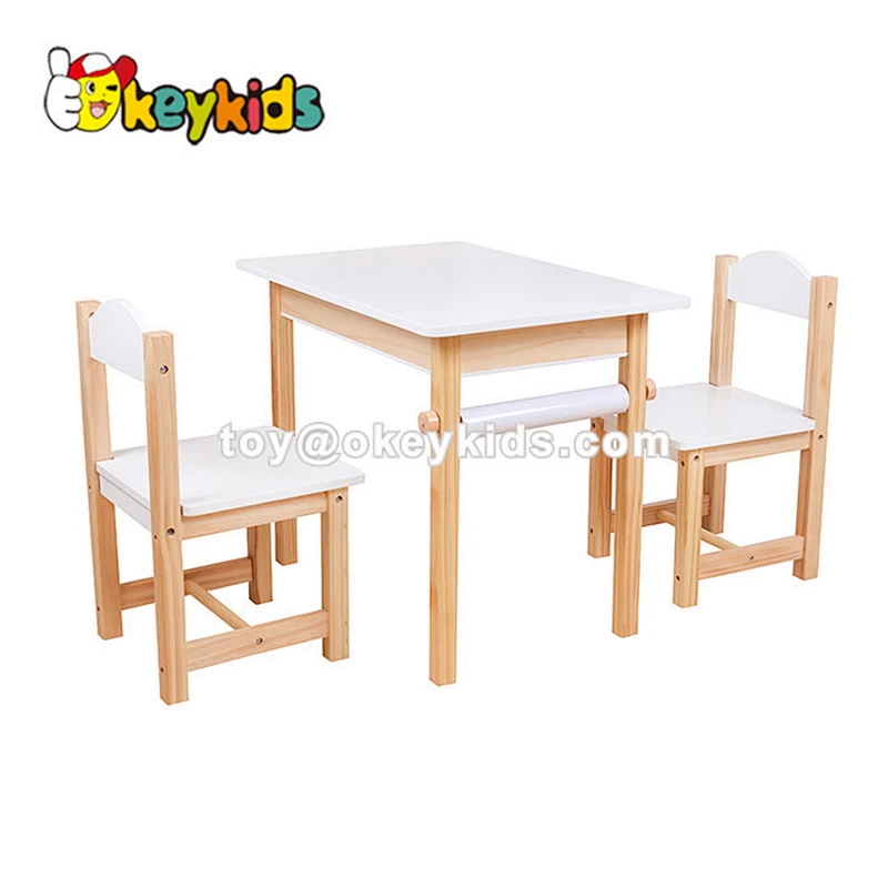 High Quality Wooden Kids Eating Table And Chairs W08G266B