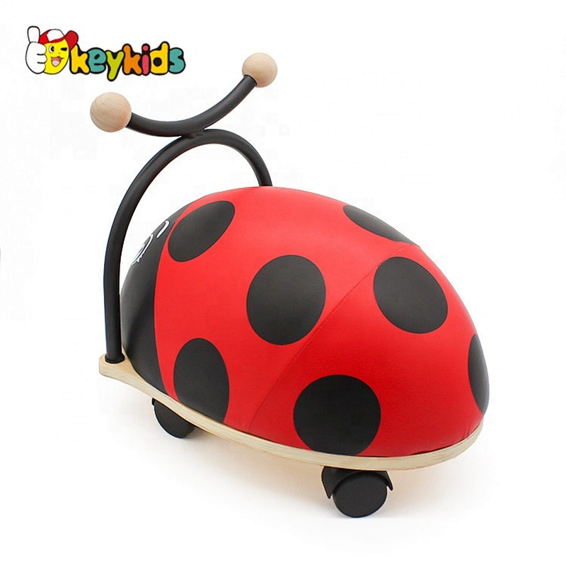 Top sale preschool wooden baby walker for wholesale W16A007