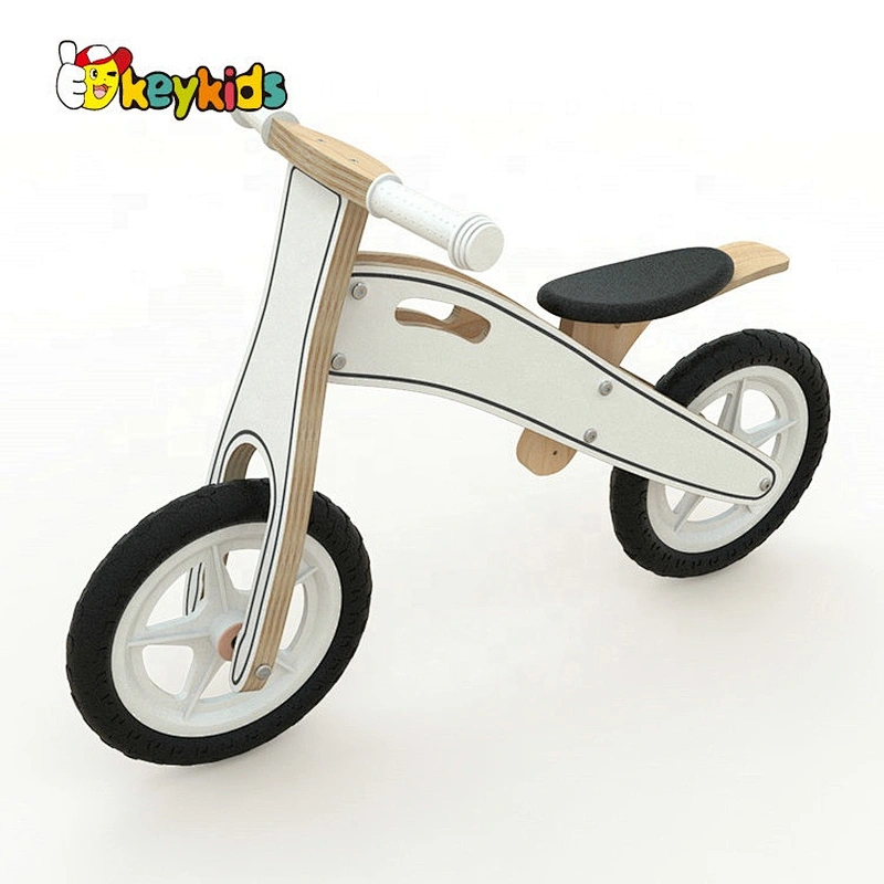 Cistomize white mini wooden tricycle for toddlers W16C309G