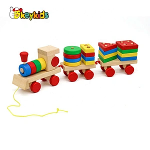 Pull And Push Wooden Train Baby W05C008