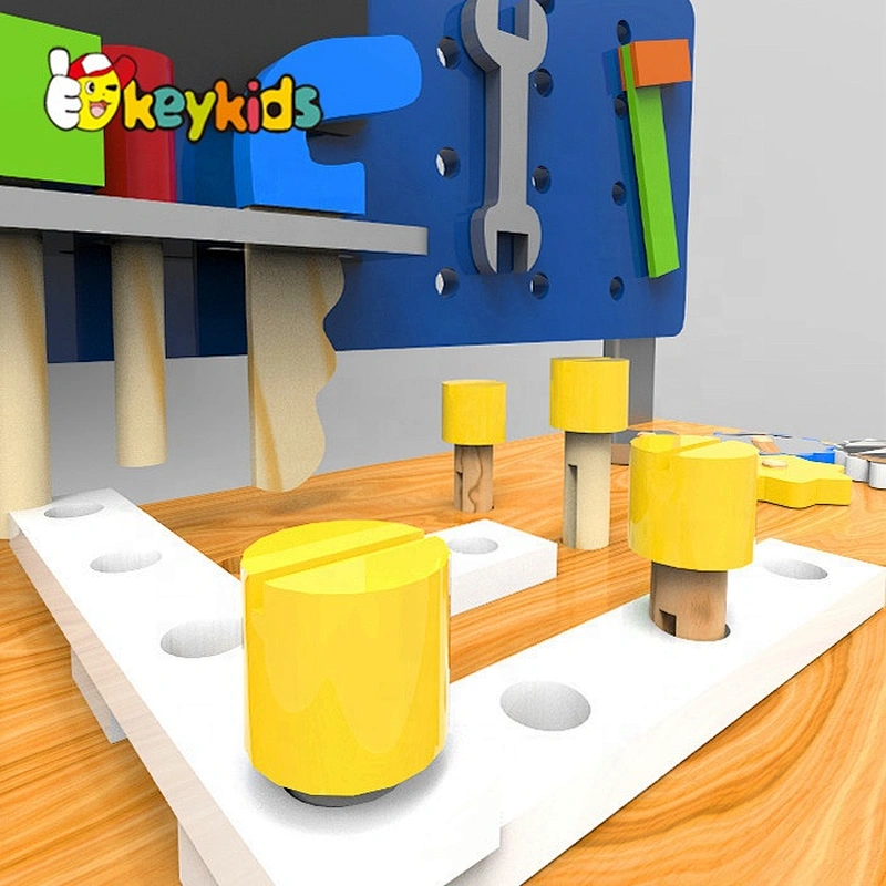 On sale tool toy wooden workbench toy for children W03D076B
