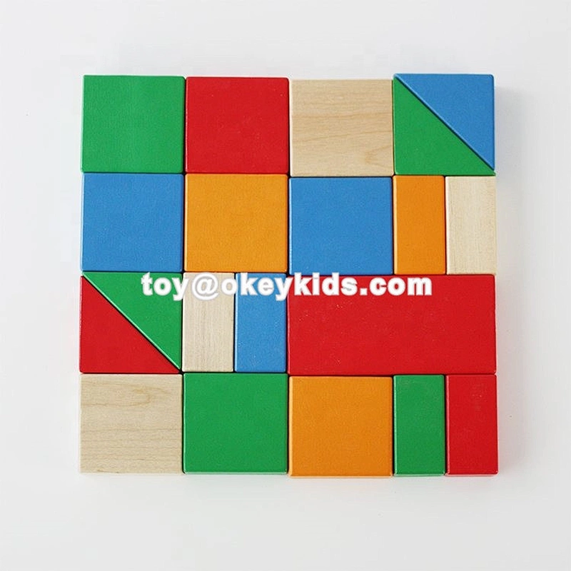 Wholesale Wooden Push Cart With Blocks W16E066