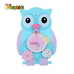 New hottest cartoon wooden kids activity board for education W12D141