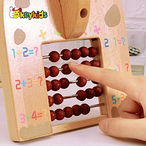 New released preschool wooden baby educational toys for 1 year old W11B280