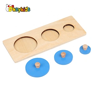 High Quality Montessori Learning Tools Wooden Puzzle For Toddlers W12F100