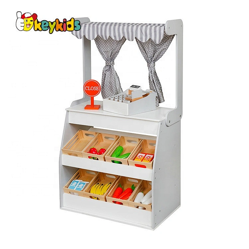 Children Wooden Supermarket Toy W10A109