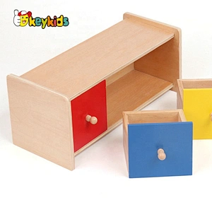 New fashion educational tools wooden montessori activities for infants W12F098