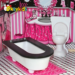 Top Sale Wooden Barbie Girl House Set For Wholesale W06A101
