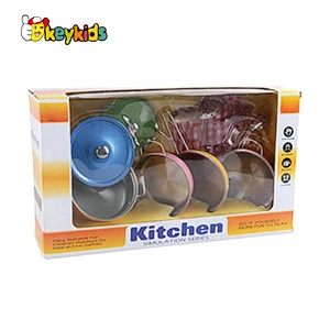 wholesale 23 PCS stainless steel toy kitchen pots and pans for toddlers M03A005