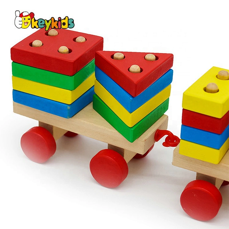 Pull And Push Wooden Train Baby W05C008