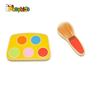Wholesale kids wooden makeup set toy for pretend play W10D115