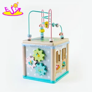 New hottest intelligent wooden cubes for kids activity fun W11B156