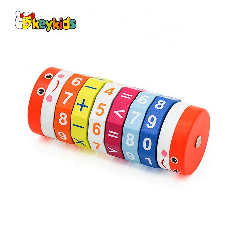 New design educational wooden counting abacus toy for children W12A045