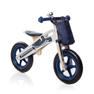 Newest Design Children Wooden Push Along Bike With Adjustable Seat W16C195