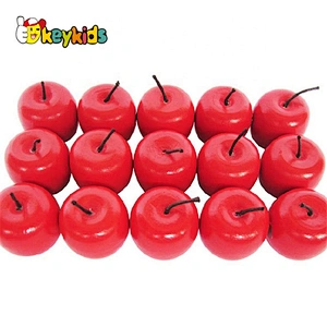 New design children toy wooden magnetic apple tree W01A091