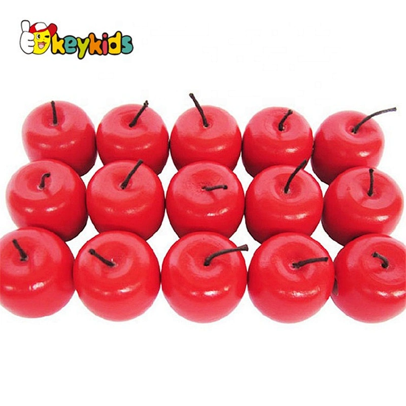 New design children toy wooden magnetic apple tree W01A091
