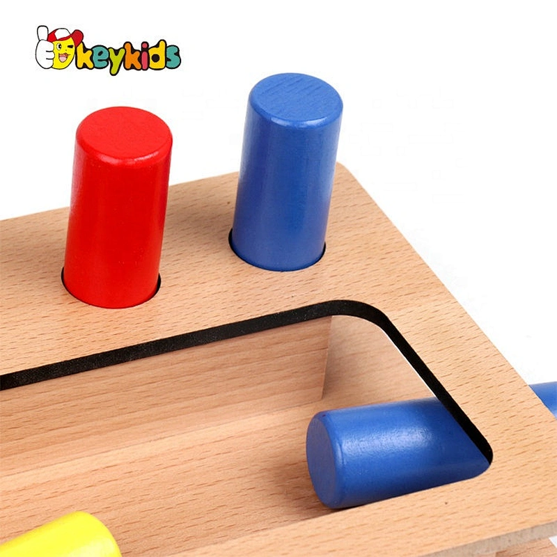 Top fashion teaching materials wooden montessori games for home W12F103