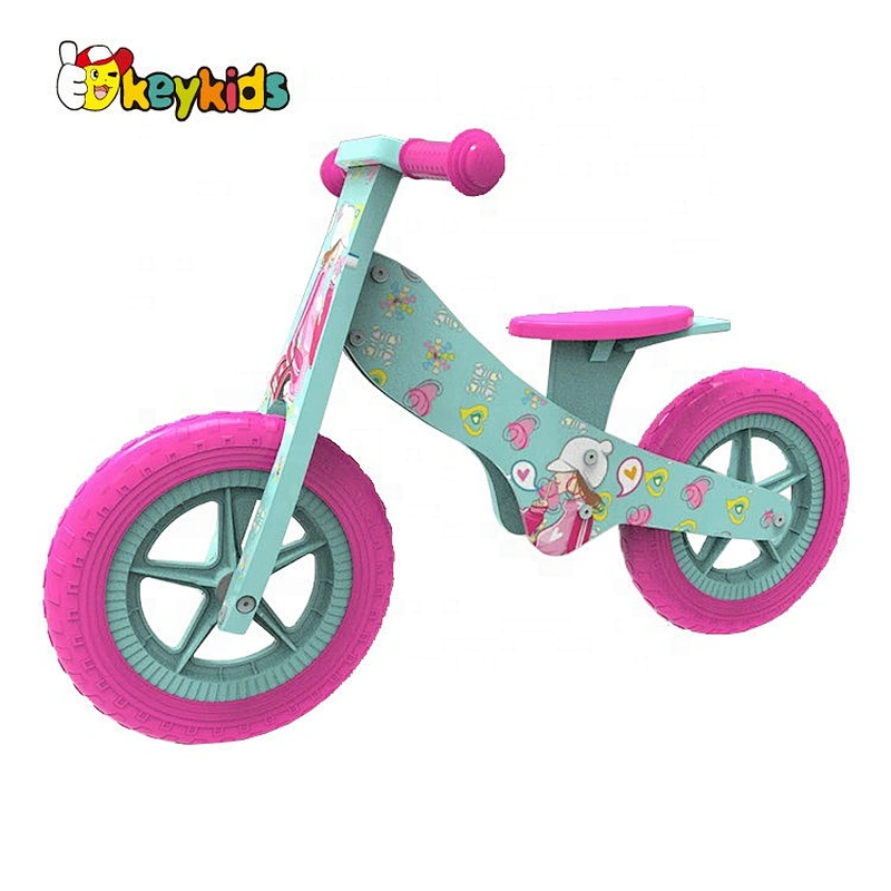 New lovely preschool wooden baby balance bike for wholesale W16C262