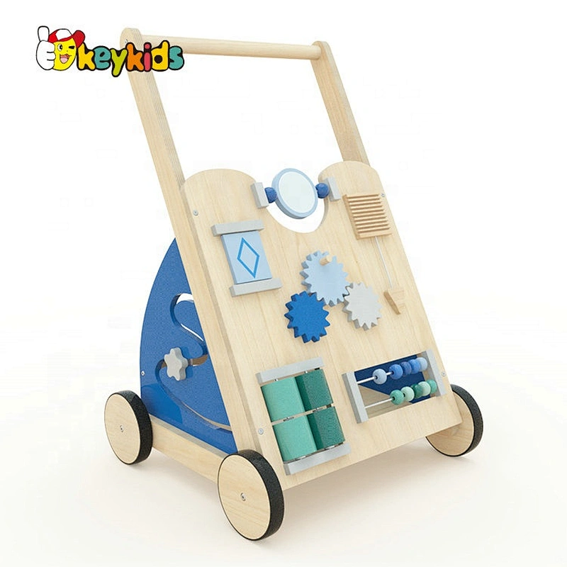 New Design Early Learning Wooden Baby Push Walker W16E158