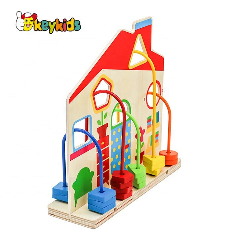 New design educational wooden activity toy for children W11B268
