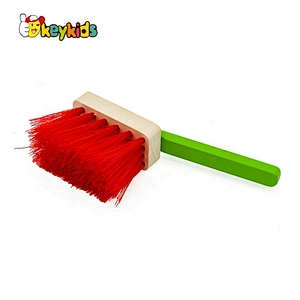 Childrens Wooden Tool Kit Broom Set Pretend Play W10D200
