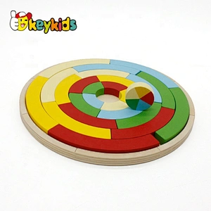 Best Sale Wooden Learning Blocks Puzzle Game For Wholesale W13A046