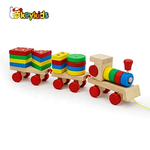 Pull And Push Wooden Train Baby W05C008