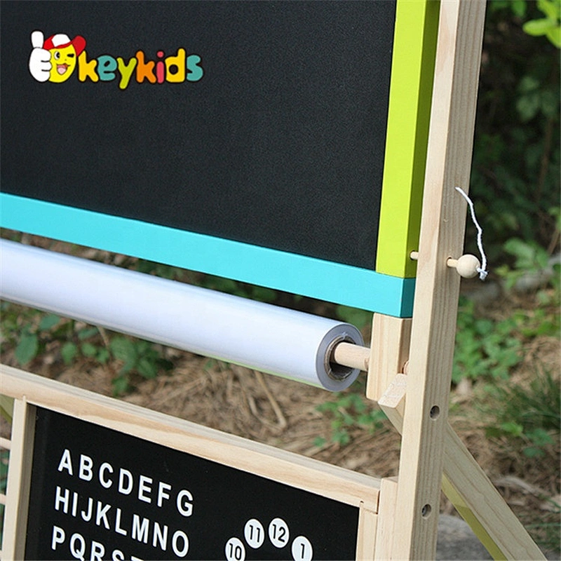 Drawing Easel Board Double-Sided Children Wooden Adjustable W12B103