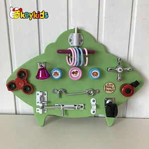 Rocket Busy Board 2021 Educational Wooden for Preschool W12D256 Funny Toys,other Educational Toys 29*43 Cm Colorful Eco-friendly