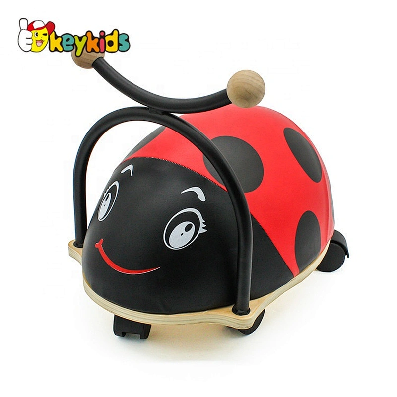 Top sale preschool wooden baby walker for wholesale W16A007