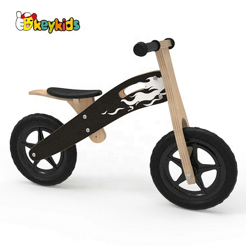 New design mini black wooden tricycle for boys W16C309F
