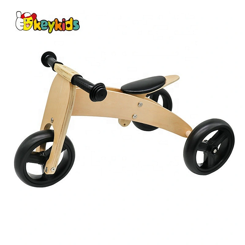 Customize children wooden ride on bike for wholesale W16C306
